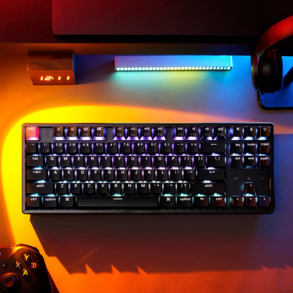 Keychron K8 QMK Wireless (Version 2) RGB Backlight (Keychron Super Red Switch)